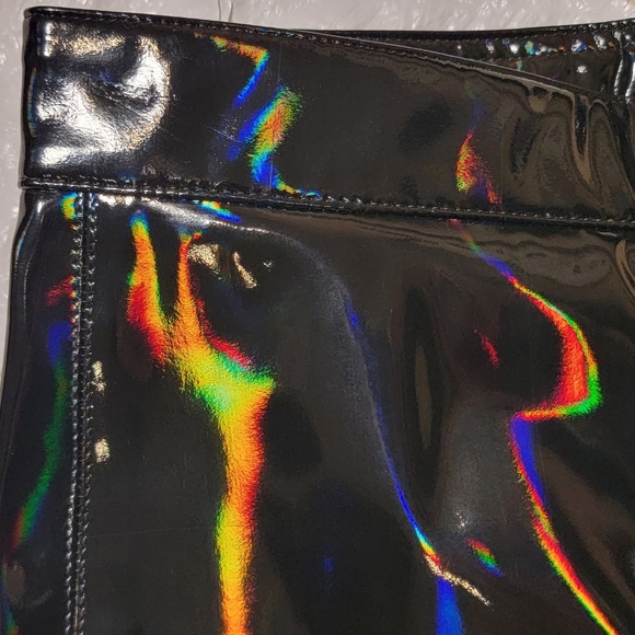 $1050 BALMAIN Holographic Pant Size 36 US 4 - Picture 10 of 13